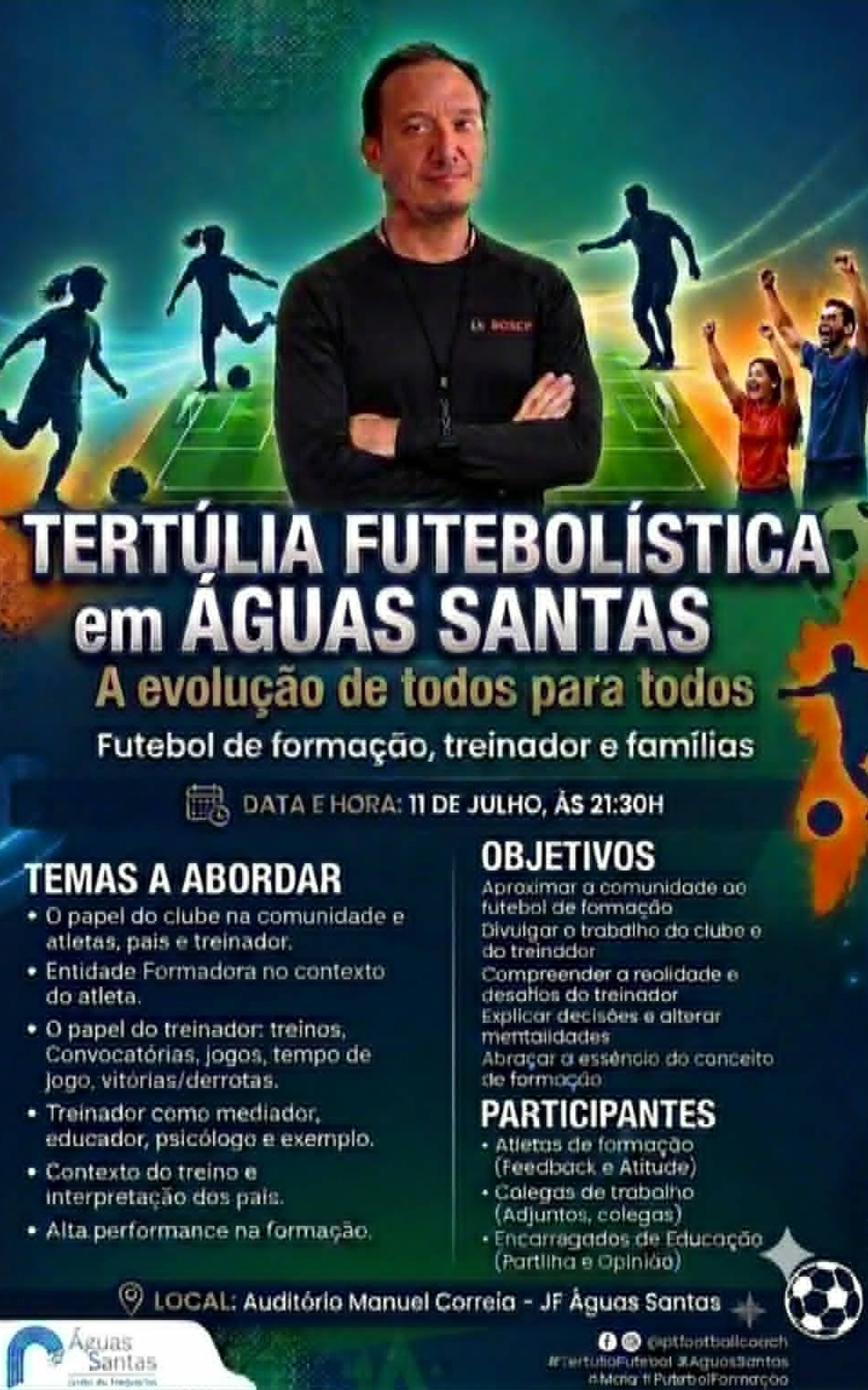 TERTÚLIA FUTEBOLÍSTICA – 11 DE JULHO DE 2026